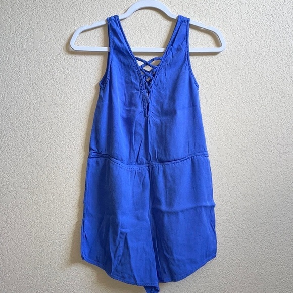 LA HEARTS tank top cross cross v neck romper in women’s size XS - Picture 2 of 9